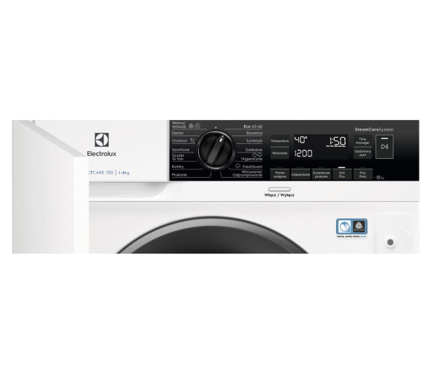 Pralka do zabudowy Electrolux EW7N7F348SIP 8kg 1400obr - 1337913 - zdjęcie 2
